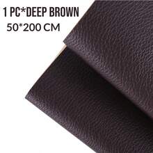 טלאי תיקון עור דביק גדול, סרט תיקון ויניל מתאים לספות, מושבי רכב, רהיטי עור פגומים - ריבוי צבעים - ראה 29