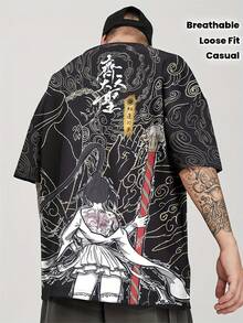 Men Outdoor Tees & Tanks - Black - View 6