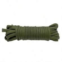 10m Colorful Polyester Rope, 4mm Diameter, Multi-Purpose Outdoor Emergency Cord - Multicolor - View 11