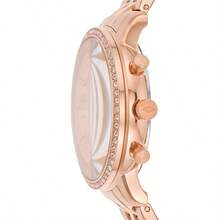 Fossil Unisex Three-Eye Chronograph Stainless Steel Calendar Watch For Women - Pink - View 6