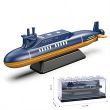 1:64 Metalllegierung Flugzeugträger Modell, realistischer militärischer Zerstörer/Flugzeugträger/Fregatte/Atom-U-Boot, Trägerflugzeug Modell, Legierung Kriegsschiff Figur, geeignet für Sammlung, Ausstellung, Dekoration, Geschenk - Verschiedenfarbig - Übersicht 12