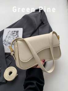 New Versatile Shoulder Bag - White - View 2