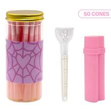 50pcs/Pack Large Pre-Rolled Cigarette Tubes - With Filters. Comes With 2-In-1 Storage Tube To Hold Pre-Rolled Tubes And Filler; Easy To Use And Carry. Slow Burning, High-Quality Smoking Accessory. Perfect Gift For Friends And Family. - Multicolor - View 10