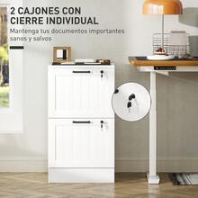 HOMCOM Archivadores - Blanco - Ver 7