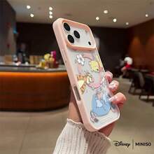 Miniso Disney Winnie The Pooh Cherry Blossom Phone Case Transparent Magnetic Shockproof Case Suitable For Iphone 17 Pro Max/17 Pro/17 Air/17/16/15/14/13/12/11/X/XS Pro/Pro Max Series Iphone 17 Pro Max Case Iphone 17 Pro Case Iphone 17 Case Stocking Stuffers The Girlfriend - Hồng - Xem 1