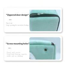 Parrot Winter Warm Nest, Peony Tiger Skin Pheasant Bird Cage, Thick Fleece Windproof Cold-Proof Hanging Bird House - View 11