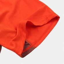 Nike 男士 AS M NK DFADV SOLAR CHASE SS 短袖T恤，针织圆领，THJ3581-633 - 紅色 - 查看 5