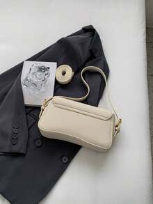 New Versatile Shoulder Bag - White - View 8