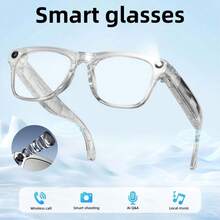 2026 New Smart Glasses With Advanced Speakers, Real-Time Translation Function, Capture Memorable Moments, 260mAh Long-Lasting Battery, Featherlight And Fashionable Design - Multicolor - View 11