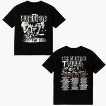 Suicide Merch Grey Day Tour T-Shirt Merch G59 Suicide 2025 Grey Day Tour - Black - View 1