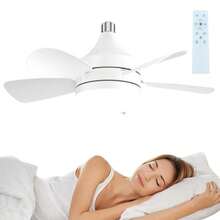 Ceiling Fan - White - View 1