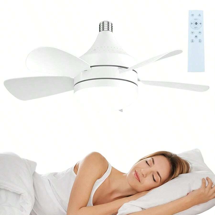 Ceiling Fan - White - View 1