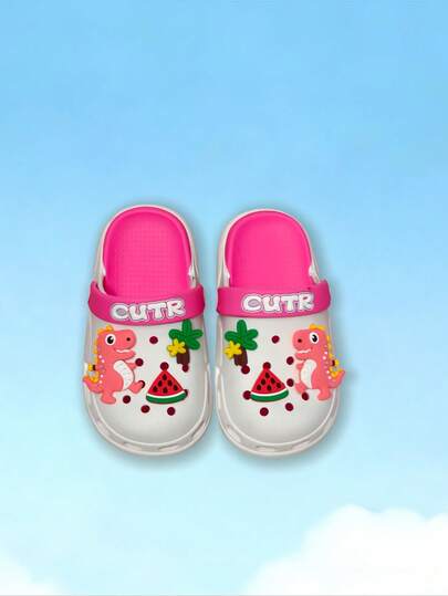 儿童拖鞋，可爱卡通室内家居拖鞋，男女童夏季木屐拖鞋