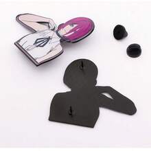 Lace Surrounding Brooch - Japanese Cartoon - Lace Student Metal Badge - Accessory Pendant - Birthday Gift - Holiday Gift - Multicolor - View 7