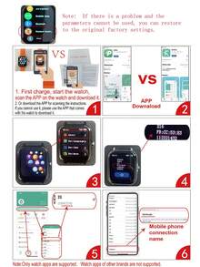 2026新款2.01英寸防水智能手表，大容量电池运动健身智能手表 - 彩色 - 查看 8