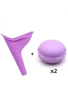 Bộ 2/1 bồn tiểu, phễu đi vệ sinh, dụng cụ chăm sóc cá nhân, bồn tiểu khẩn cấp, thiết bị đi tiểu bằng silicon, phễu đi tiểu di động dành cho nữ, dụng cụ đi tiểu ngoài trời di động dành cho nữ, bồn tiểu đứng dành cho nữ, phễu đi tiểu thẳng đứng, nhà vệ sinh đứng dành cho nữ, bồn tiểu ngoài trời dành cho nữ, bồn tiểu silicon di động dành cho nữ, thiết bị đi tiểu bằng silicon có thể tái sử dụng. Tạm biệt sự bất tiện của nhà vệ sinh ngồi xổm và bảo vệ sức khỏe phụ nữ; nhỏ gọn và dễ mang theo, phù hợp cho trường hợp khẩn cấp và nhiều tình huống khác nhau, đáp ứng nhu cầu đi vệ sinh của phụ nữ trong những thời kỳ đặc biệt và môi trường đặc biệt, sử dụng mọi lúc mọi nơi. - Phong cách nữ - Xem 18