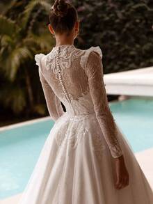 Wedding Dresses - White - View 2