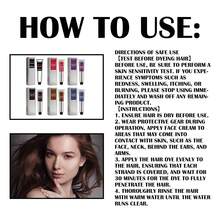 EELHOE Crema Colorante Castano Para Cabello, Color Duradero Y Resistente Al Lavado, Cobertura Eficaz De Canas, Fórmula Nutritiva Que Cuida El Cabello Durante El Teñido, Logra Un Acabado Profesional Y Brillante - Marrón - Ver 5