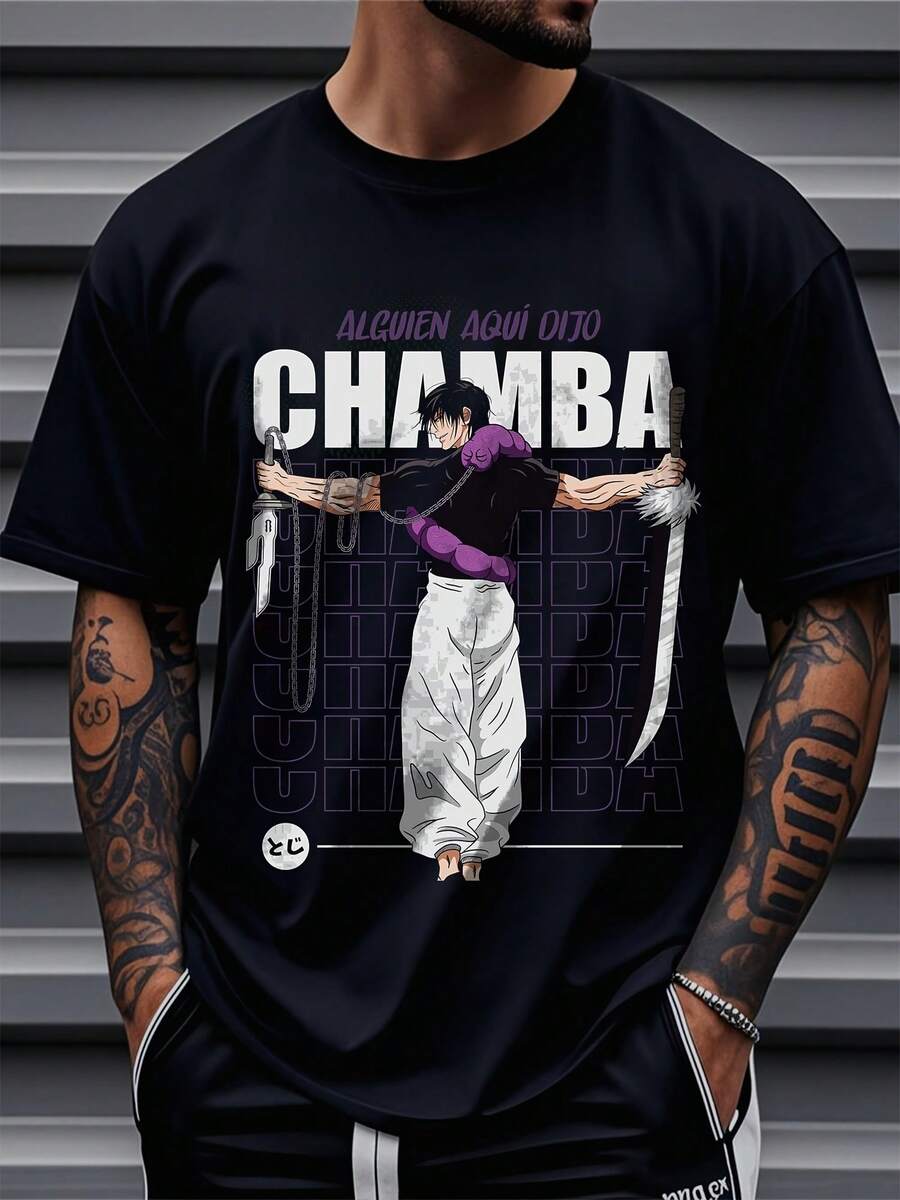 Men's T-Shirts - Negro - Ver 1