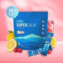 On-The-Go Relaxation Drink |   Nello Supercalm With Ashwagandha (20 Individual Sticks) - 藍色的 - 查看 9