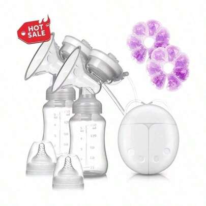 Extractor De Sacaleches Eléctrico Doble Para Lactancia