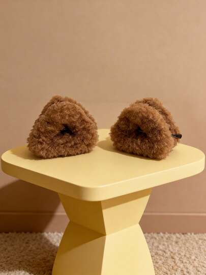 Joivida 1对可爱毛绒耳朵造型发夹，触感如小熊般柔软~毛茸茸的耳朵，小巧的夹子，刘海，发夹，小羊羔发夹，可爱公主发饰，秋季，旅行，美发工具，女士配饰，发饰，秋季，旅行，女士，发饰，美发工具，美容配饰，礼物，旅行，女士礼物，发饰，女士礼物，圣诞礼物，成人圣诞礼物，成人圣诞礼物，发饰，女士配饰，圣诞礼物，成人发饰，女士礼物创意，美容圣诞礼物，女士礼物