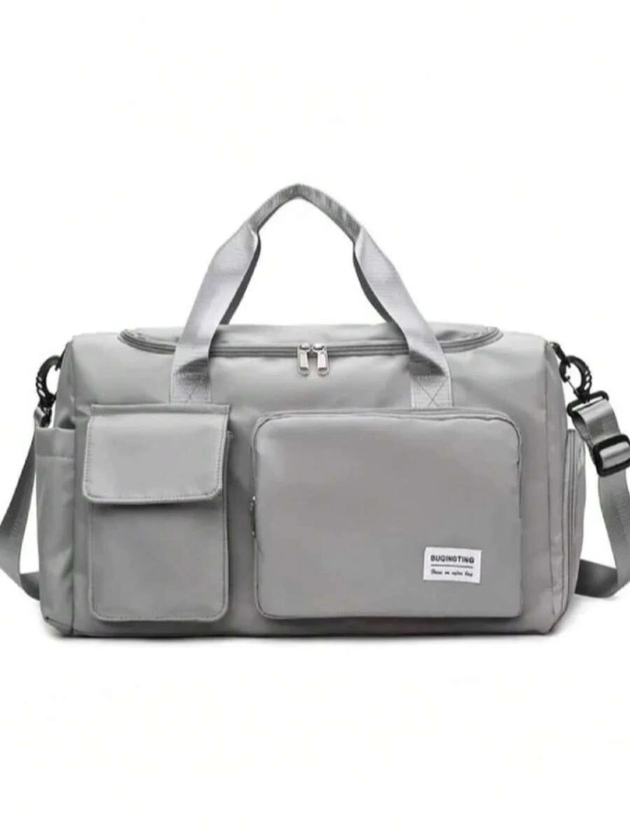 ASALOOG Gym Travel Bag Image Fitness Crossbody Casual Unisex With Ref: M-212 - 灰色 01 - 查看 1