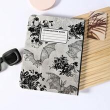 1 件哥特蝙蝠与花卉图案平板电脑保护套 - 适合喜欢前卫暗黑复古风格的人士，兼容 Air 6/5/4 和 10（10.9 英寸）、Pro 2024、Air M3/A16 2025、Galaxy Tab S9 FE/S8 Plus/S7/S10 - 适合工作、旅行和居家休闲 - 彩色 - 查看 5