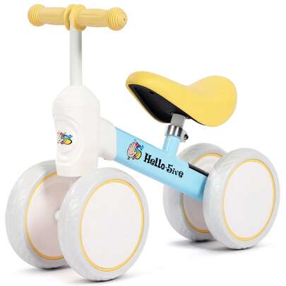 Baby Balance Bike,Toddler Blanace Bike,Indoor Outdoor Toys Baby Ride On Bike No Pedals For Boys Girls Kids Toddlers First Bike, Adjustable Seat,Best Gift