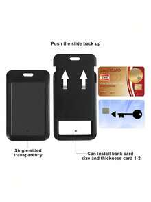 Retractable ID Badge Holder With Detachable Lanyard, Heavy-Duty Reel, Removable Key Chain, Cruise Card Holder, Suitable For Nurses, Officials, Teachers, Security Personnel, Unisex - Multicolor - View 6