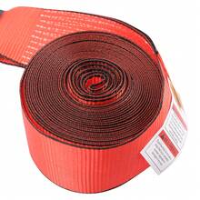 10 Pcs Red Winch Straps, Winch Straps 4" X 30' Red Heavy Duty Tie Down W/ Flat Hook, 4 Inch Cargo Control For Flatbed Truck Utility Trailer - A - View 6