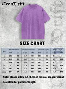 Y2K,Vintage Shirts Men Style "NOTHING BUT THE BLOOD OF JESUS" Print Washed Thickened Cotton T-Shirt - Creative Design, Unisex Casual Street Style, Surprise Gift, One Retro Washed 230g Top, Thickened Pure Cotton Material - Màu tím - Xem 5