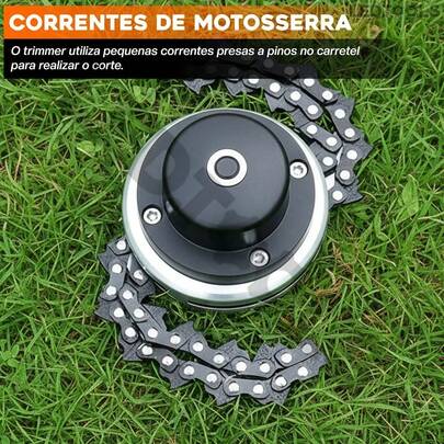 Trimmer Com Corrente Motosserra Lâmina Para Roçadeira Stihl