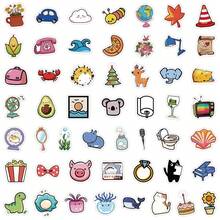 100PCS Characters Stickers For Scrapbooking, Diary, Laptop, Bumper, Skateboard, Water Bottle, Computer, Phone, Hard Hat, Car Stickers And Decals - Random Style - View 10