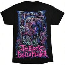 Men's Black Dahlia Wolfman T-Shirt Large Black - 黑色 - 查看 1