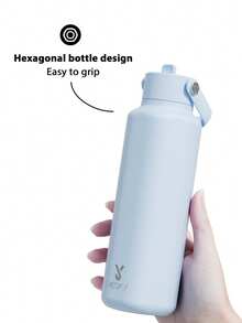 Meoky 18oz Insulated Tumbler with 2 Spout Lid and Straw, Insulated Cup, Keep Cold 24H, Leak-Proof, Insulated Coffee Mug Stainless Steel Travel Mug, Double Wall Stainless Steel Sports Water Bottle for Sports, Gym, Travel, and School - 淺紫色 - 查看 5
