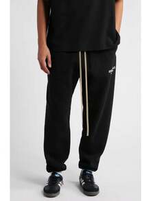 Fear Of God Essentials Fleece Sweatpant (FW24) - màu đen - Xem 3
