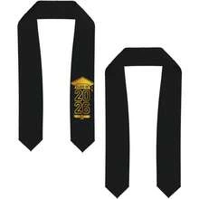 2026 Graduation Stoles Grad Stoles, Unisex Adult Graduates, Sash For High School, College, Bachelor, Degrees 4.5"(Width) X 62"(Length) - Lớp năm 2026 4 - Xem 2