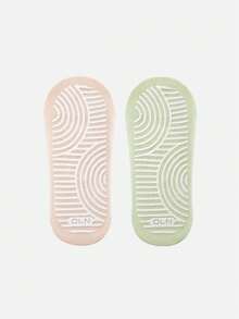 2/5 Paar Damen Yoga Pilates Antirutsch-Socken für Fitness, Training - Verschiedenfarbig - Übersicht 9