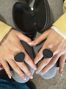 Non-Slip Rubber Fitness Gloves, Suitable For Women And Men Weight Lifting Handles, Rubber Fitness Barbell Handles, And Rubber Fitness Weight Lifting Non-Slip Grips - A - View 6