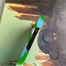 Dream Green Blue Gradient Ripple Phone Case Is Compatible With IPhone17, 16pro, 15, 14, 13, 12, 11, XR, XS, Plus, Promax Mobile Phone Case, Made Of TPU Silicone Two-In-One Material, Waterproof, Anti-Drop And Wear-Resistant, The Best Gift For Girlfriends, Boyfriends And Friends KBKG - Color1 - View 3