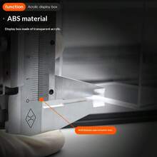 Hộp trưng bày acrylic tỷ lệ 1/64, hộp trưng bày nhỏ bằng acrylic chống bụi để bảo quản và trưng bày mô hình xe hơi thu nhỏ, MINIGT - Nhiều màu - Xem 5