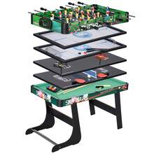 HOMCOM Foosball Table - Multicolor - View 6