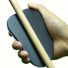 1pc Our Billiard Cue Polishing Pads Feature A Dual-Sided Design: The Black Side Is A Fine-Grit Abrasive Pad For Removing Dirt, Scuffs, And Old Finish From The Cue Shaft - Multicolor - View 8