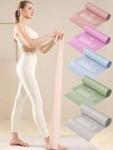 Portable Resistance Exercise Bands Yoga Fitness Elastic Band Resistance Loop Exercise Belts For Legs Squat And Butt Fitness Glute Booty Bands For Men Women Fitness Home Gym Ideal For Sport Strength Training Bodybuilding And Pilates Gym Accessories - Multicolor - View 2