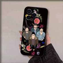 Funda para teléfono Band M-Morat para iPhone 17 16 15 14 13 12 11 Ais/Pro/Max/Plus, cubierta de silicona suave negra. - sandía1 - Ver 3