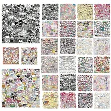SANRIO Bộ sticker  Friends, thích hợp để trang trí sổ lưu niệm và máy tính. - C-50PCS - Xem 11