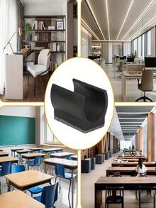 Bộ 4 miếng bảo vệ chân ghế hình chữ U bằng nhựa, có đệm nỉ, được thiết kế đặc biệt cho ghế tựa. Với đệm nỉ và đế nhựa, những miếng trượt này lý tưởng để bảo vệ sàn gạch và sàn gỗ, đảm bảo sự di chuyển và lướt nhẹ nhàng của đồ nội thất. Đế trượt bo tròn giúp giảm tiếng ồn khi di chuyển chân ghế, và chất liệu màu đen chống trầy xước cũng được bao gồm. - A - Xem 7