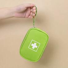 1pc/2pcs Large Capacity First Aid Kit Set, Made Of Oxford Cloth With Smart Compartments. Reusable Zipper Medication Storage Organizer Bag, Portable Fabric Medical Bag Suitable For Home, Travel, Office And Outdoor. Multifunctional Epidemic Prevention Emergency Supplies, Practical Daily Essential, Ideal Holiday Gift For Family And Friends. - One Size - View 8