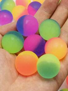 10/20/30 pièces Balles à motifs colorés - Parfaits pour les fêtes et les cadeaux de Noël ! Petite taille (motifs aléatoires), Cadeaux de fête, Cadeaux de fête de Noël, Jeux de volleyball, Décorations de fête, Ballons de volleyball - Multicolore - Voir 7